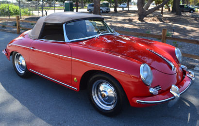 Featured Car of the Week:  1960 Porsche 356 B Super 90 Convertible Signal Red