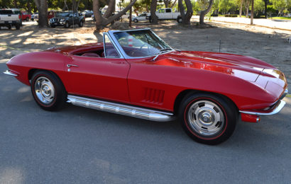 1967 Chevrolet Corvette Convertible Rally Red