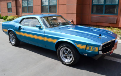 1969 Shelby GT350 Fastback Coupe Gulfstream Aqua Metallic