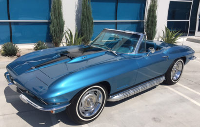 Featured Car of the Week: 1967 Chevrolet Corvette Convertible Marina Blue