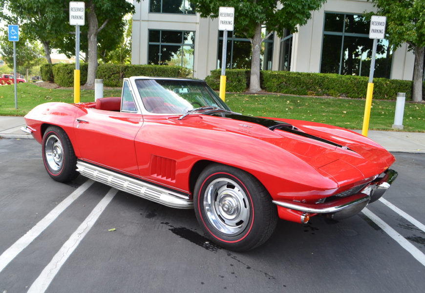 1967 Chevrolet Corvette Convertible Rally Red – Ultimate Black Book Cover Car Almost Every Award