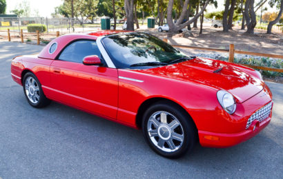 2005 Ford Thunderbird 50th Anniversary Convertible Torch Red