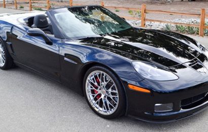 2013 Chevrolet Corvette Convertible Black