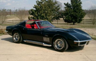 Featured Corvette of the Week: 1969 Chevrolet Corvette L68 427 400hp Coupe Tuxedo Black