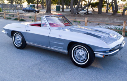 Featured Corvette of the Week:  1963 Chevrolet Corvette Convertible Sebring Silver
