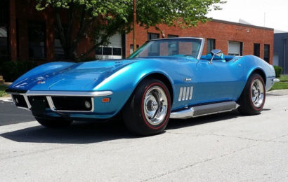 1969 Chevrolet Corvette Convertible LeMans Blue: Very Rare!