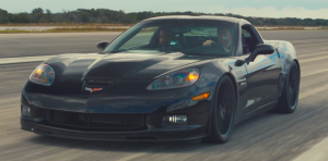 Watch This Electric Corvette Set a Standing Mile World Record