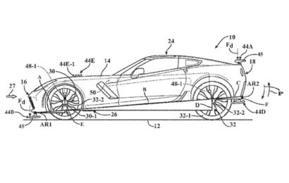 Patent Filing Reveals GM is Working on Corvette Active Aero System