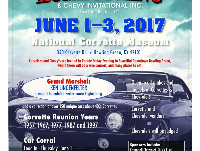 2017 Chevrolet Homecoming June 1-3