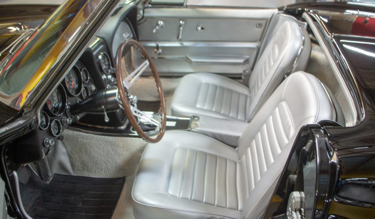 1966 black 427 corvette convertible 0770