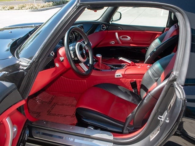 2001 bmw roadster interior