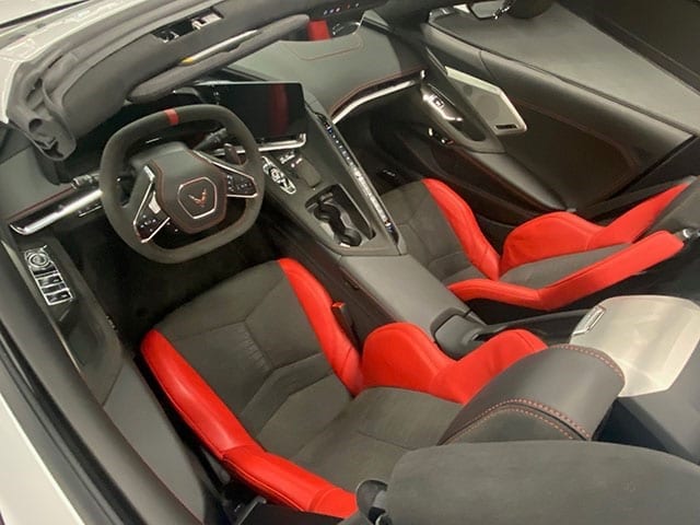 c8 interior changes