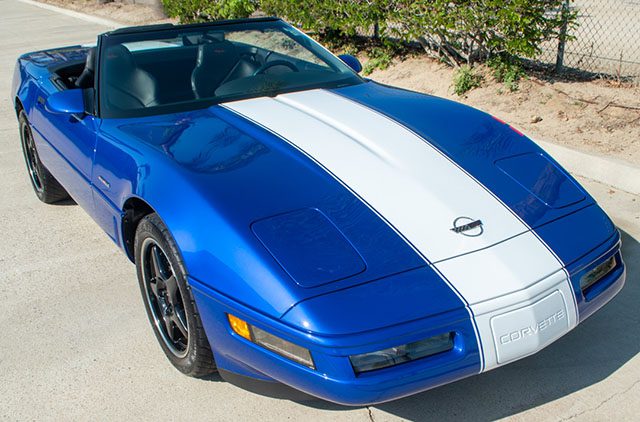 1996 blue grand sport convertible exterior 1