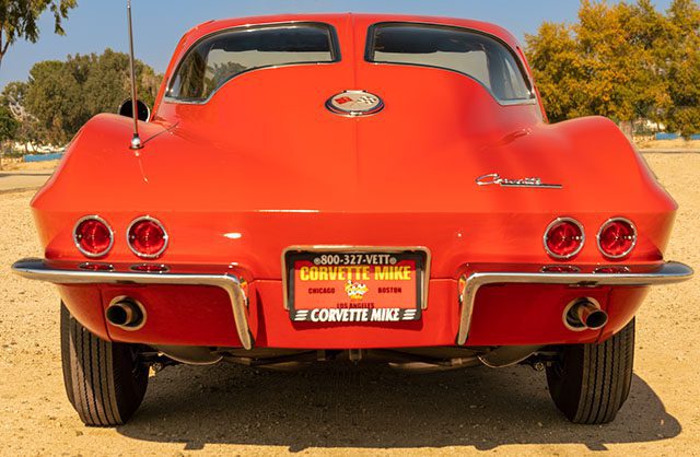 1963 red corvette fuelie 2 1