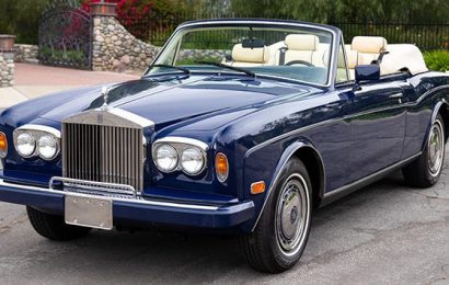 Auction Of The Year – 1996 Rolls Royce