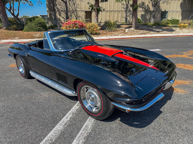 1967 Black L71 Corvette Convertible